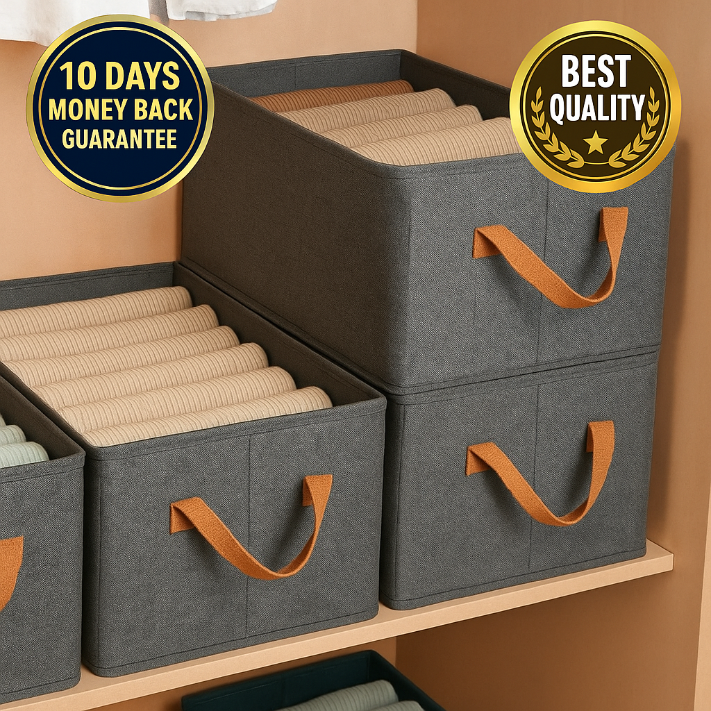 WardrobeBox™ Compact Foldable Organisers | ❄️ WINTER SALE 🎉